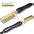 Straighten Hair Hot Comb Hair Straightener Wet and Dry Hair Use Electric Straightener Curling Hair Brush Titanium Alloy Hot Comb