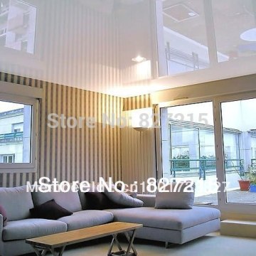 Indoor Roofing Material # 2011 1.5/1.8/3.2 meters width Glossy Stretch Ceiling Film or Ceiling Tiles small order