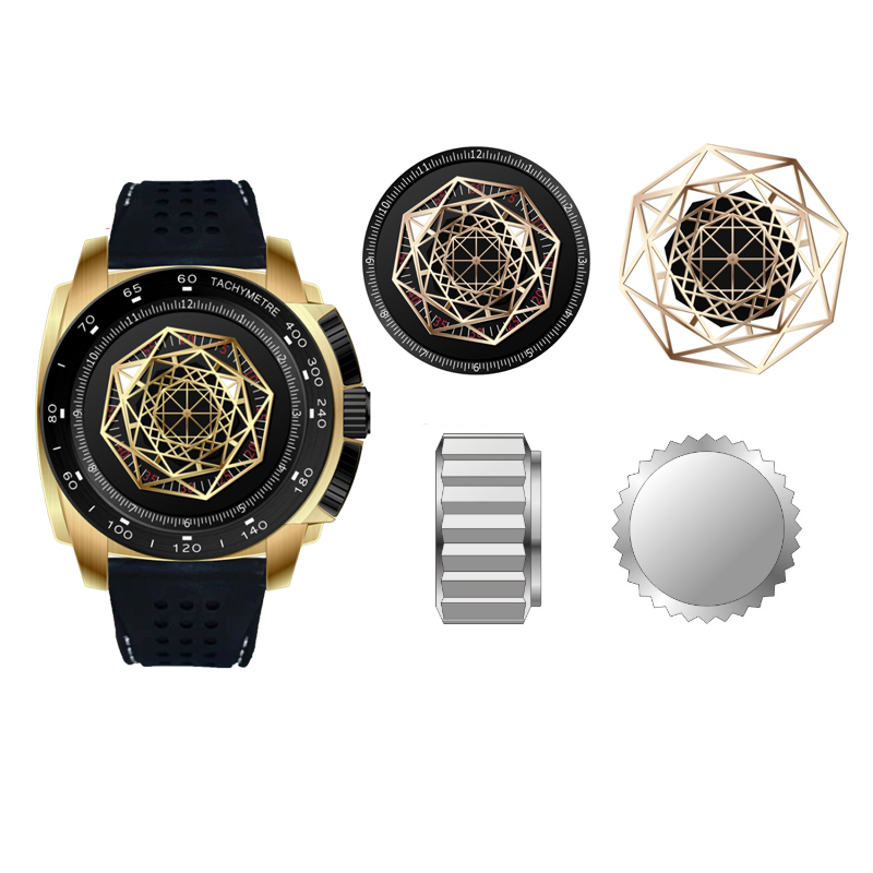 spec of man's watch