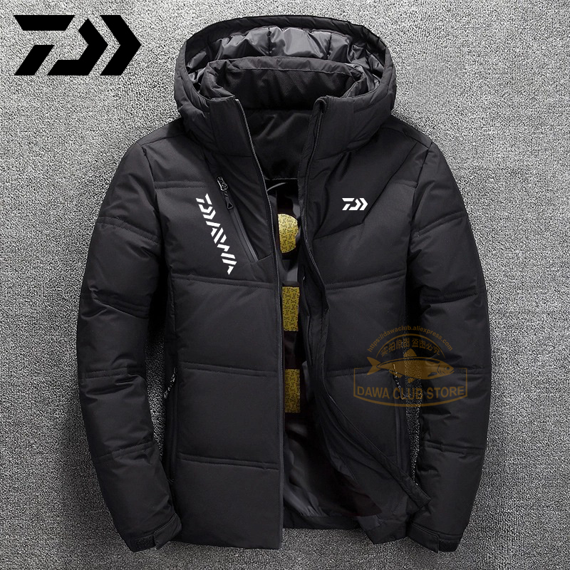 Fishing Jacket Daiwa Velvet Fishing Clothes Thicken Thermal Coat Fishing Shirt Winter for Fishing Clothing Cotton Fishing Wear