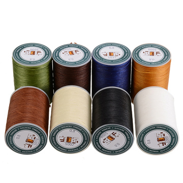 Mayitr Waxed Thread Repair Cord String Sewing Hand Wax Stitching DIY Thread 0.8mm* 78m For Leather Goods Shoes Hats Crafts