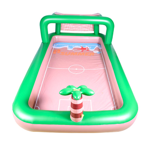 Customize kids Beach Football Inflatable Swimming Spray Pool for Sale, Offer Customize kids Beach Football Inflatable Swimming Spray Pool