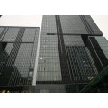 Aluminum Framed Double Layer Glass Curtain Wall for Heat Insulation Steel Structure Building System