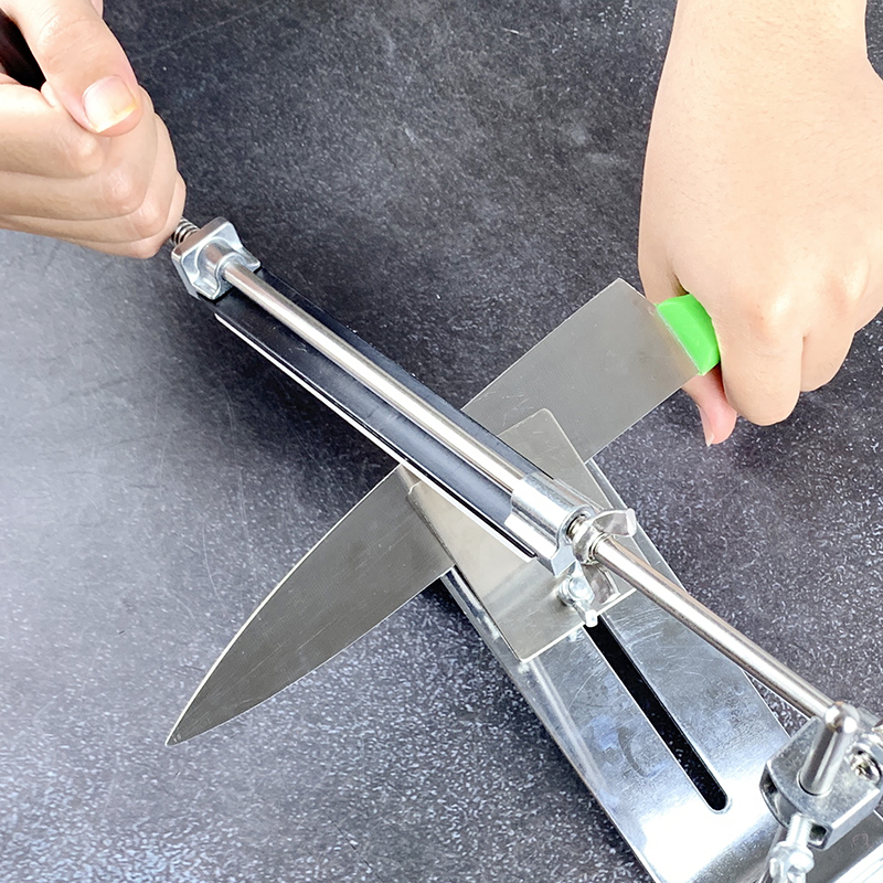 Professional Sharpening system Honing machine Fixed angle knife sharpener 320 grit sharpening stone blade apex sharp kitchen bar