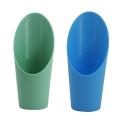 5pcs Shovel Cup Plastic Spade DIY Succulents Bonsai Flower Plant Helper Gardening Tools (Random Color)