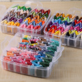 DIY Sewing Crafts 192 Colors Cross Stitch Embroidery Thread Set with Tools Bobbin Cross Stitch Craft Storage Holder Boxes