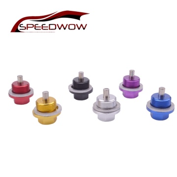 SPEEDWOW Free Shipping M16*1.5 Magnetic Oil Sump Nut Drain Oil Plug Screw Oil Drain Oil Plug Nut Racing Aluminum Bolts