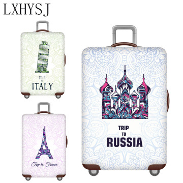 Elasticity Luggage Cover Suitcase Cover Thicken Elastic Fabric Luggage Protective Covers For 18-32 inch Travel Suitcase Case