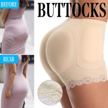 Sexy Women's Hip Enhancer Shaper Padded Panties Seamless Bottom Sponge Cushion Push Up Raising Wave Lace Underwear