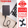 TOSHIBA 500GB 320GB External Hard Drive Disk HDD HD Portable Storage Device CANVIO USB 3.0 SATA 2.5" for Computer Laptop PS4