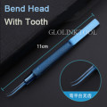 T-bend without tooth