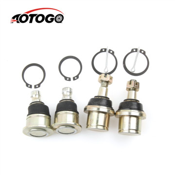 4 Sets For ATV HISUN 500CC 700CC HS500 HS700 ATV QUAD Up and Lower Rocker Tie Rod End Ball Joint with Scew nuts pin and Circle