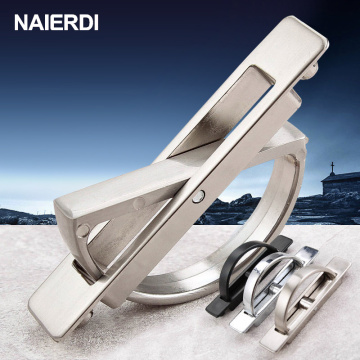 NAIERDI Tatami Hidden Handles Zinc Alloy Door Embedded Pull Cover Floor Cabinet Handle Dark Recessed Knobs Furniture Hardware