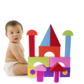 50 Pcs/Set EVA Foam Blocks Educational Kids Toys for Children Software Construction Building Home Safety Chunks Block Party Game