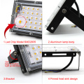 2Pcs/Lot 100W Wall Lamp LED Flood Light Outdoor AC 220V 230V IP65 2,835 Floodlight LED Aluminum Body Adjustable Spotlight