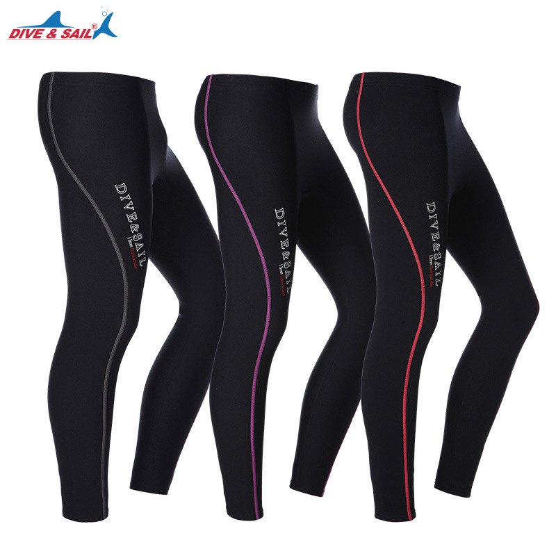 Men Women 1.5MM Neoprene Diving Pants / Cropped Pants Warm Snorkeling Wetsuit Dive Rowwing Sailing Rashguard Surfing Trousers