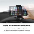 Car Phone Holder Smartphone Car Holder Universal Cell Phone Holders Adjustable Phone Clips Car Dashboard GPS Mount