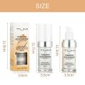 TLM 30ML Color Changing Foundation Makeup Base Liquid Cover Concealer Longlasting Makeup Nourishing Skin Care Foundation TSLM1