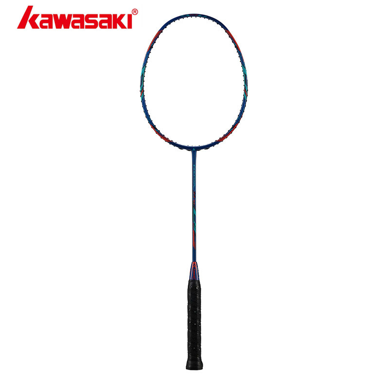 2020 Kawasaki Badminton Racket Attack Firefox 3370 for Men and Women Carbon Single Racquet With Free Grip