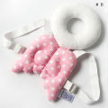 Cute Baby Newborn Head Back Protector Safety Pad Harness Headgear Cartoon Baby Head Protection Pad