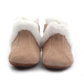 Plush Decorate Soft Rubber Winter Boots Wholesales