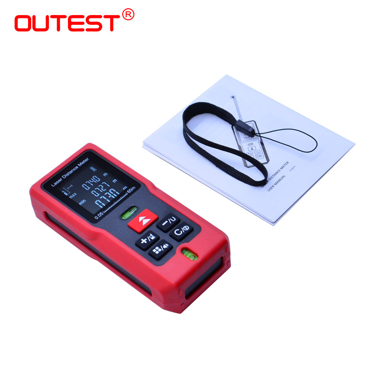 Range Finder OUTEST Digital Laser Distance Meter 40m 60m 80m 100m laser mesure tape Laser Rangefinder Continuous Measuring