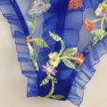 Woman Underwear New Sexy Fashion Bra G-String Lingerie Flower Sleepwear Underwear Lace Blue Thong Sexy Lingerie Women