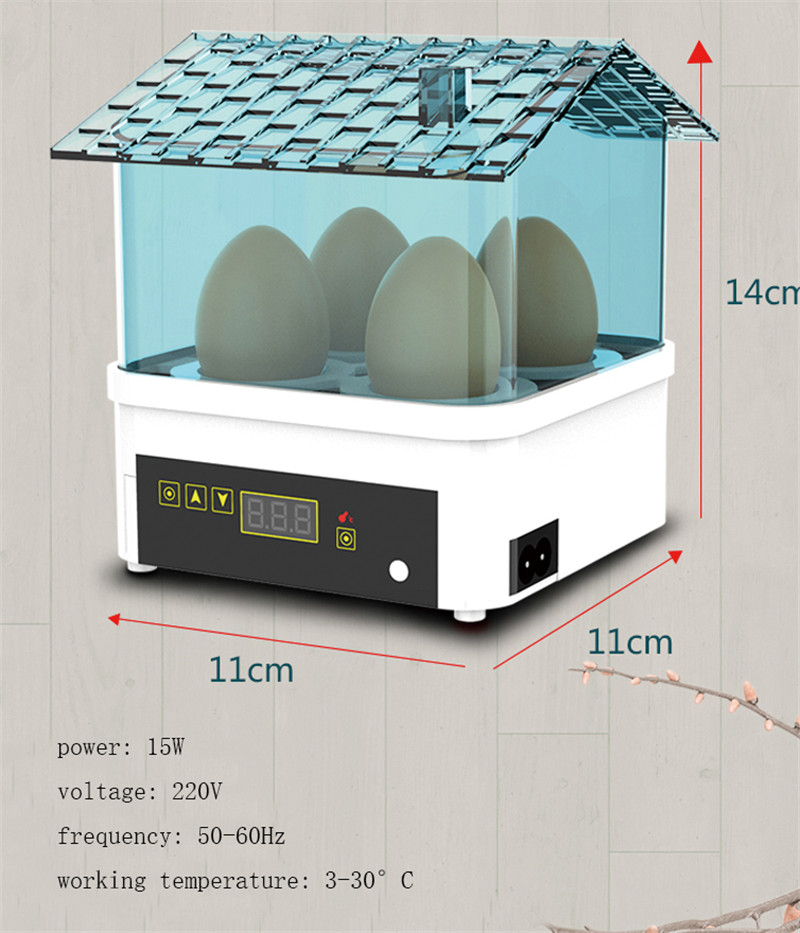 Incubator egg thermostat for birds 220V mini lab automatic chick duck goose bird incubator for laboratory