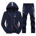 2020 Spring Autumn Tracksuit Men Casual Tracksuits Hoodies Two Piece Jackets+ Pants Mens Fashion Sportwear Track Suit Plus 4XL