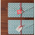 1 Set 4 Design 4pcs Retro Blank Paper Envelopes+ 4pcs Hang Cards with string for Stationery Messaage Card Invitation Envelope