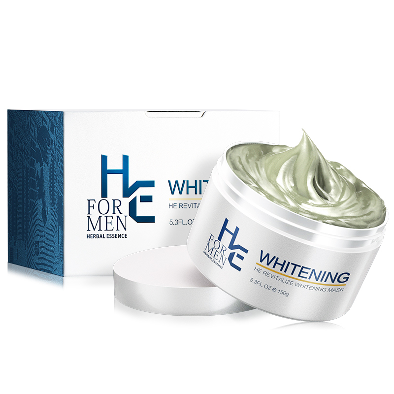 Hearn Whitening Mask Mud Mask In addition to Blackheads Acne Acne Whitening Facial Care Men Deep Clean Purification