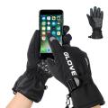 WEST BIKING Ski Touch Screen Gloves Winter Outdoor Windproof Non-slip Thickened Warm Gloves for Bicycle Cycling Sports Supplies