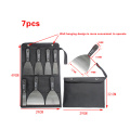 7pcs/set Putty Knife Set Multiple Specifications Scraper Blade Plastic Scraper For Shovel Wall Cleaning Decontamination