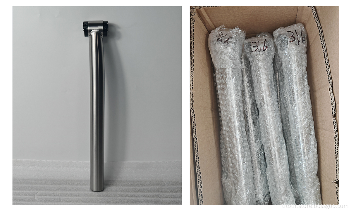 31.6 Titanium Offset Seatpost