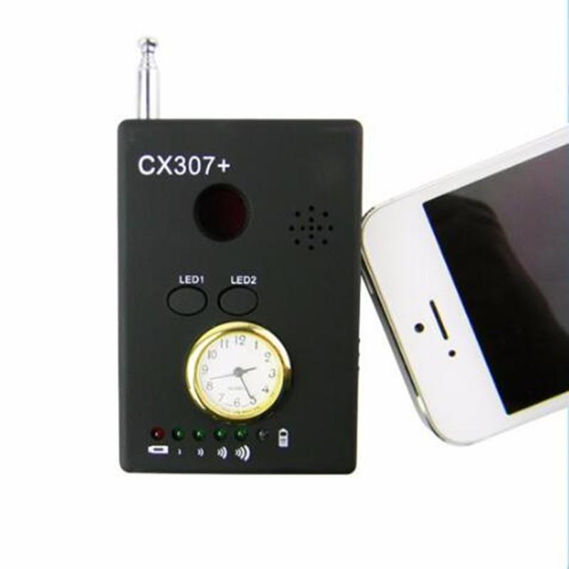 CX307 RF Scanner Detector Bug Camera Spy To Detects WIFI GSM GPS Radio Phone Signals Finder