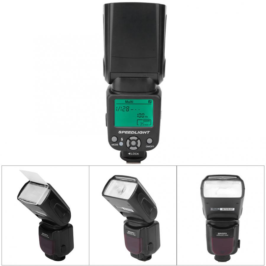 TRIOPO TR-950 speedlight Professional Flash Light Universal On-Camera External Speedlite for Canon for Nikon For Fujifilm DSLR
