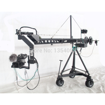 Broadcasting camera dv jimmy jib crane for sale with motorized dutch head loading 25kg Professional Jimmy Crane Jib