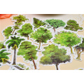 18pcs DIY TN Handbook Diary Album Notebook Diy Decorative Paper Tree Sticker Spring Forest journal stickers/ stationery sticker