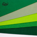QITAI 5PCS/SET A4 Size Non Woven Felt Sheets Fiber Thick Kids DIY Craft Fabric Square Embroidery green Scrapbooking Craft