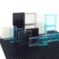 10pcs 1*6*5 1*4*3 Glass Transparent Panel Door Window Frame Wall City DIY Building Block House Parts MOC Bricks Construction Toy
