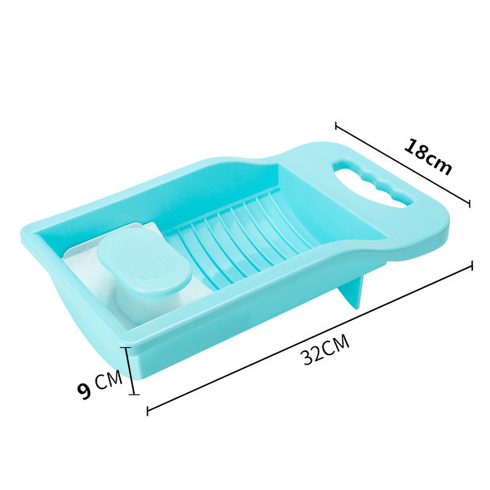 Household Mini Anti-slip Personal Underwear Washboard Washtub Cleaning Tools Scrubboards