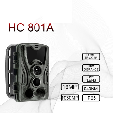 HC801A Hunting Camera Trail Camera IP65Photo Traps 940nm 1080P 16MP 0.3s Waterproof Wildlife Camera Photo Trap Camera