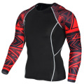 Mens sport fitness wear personalized polyester t shirt