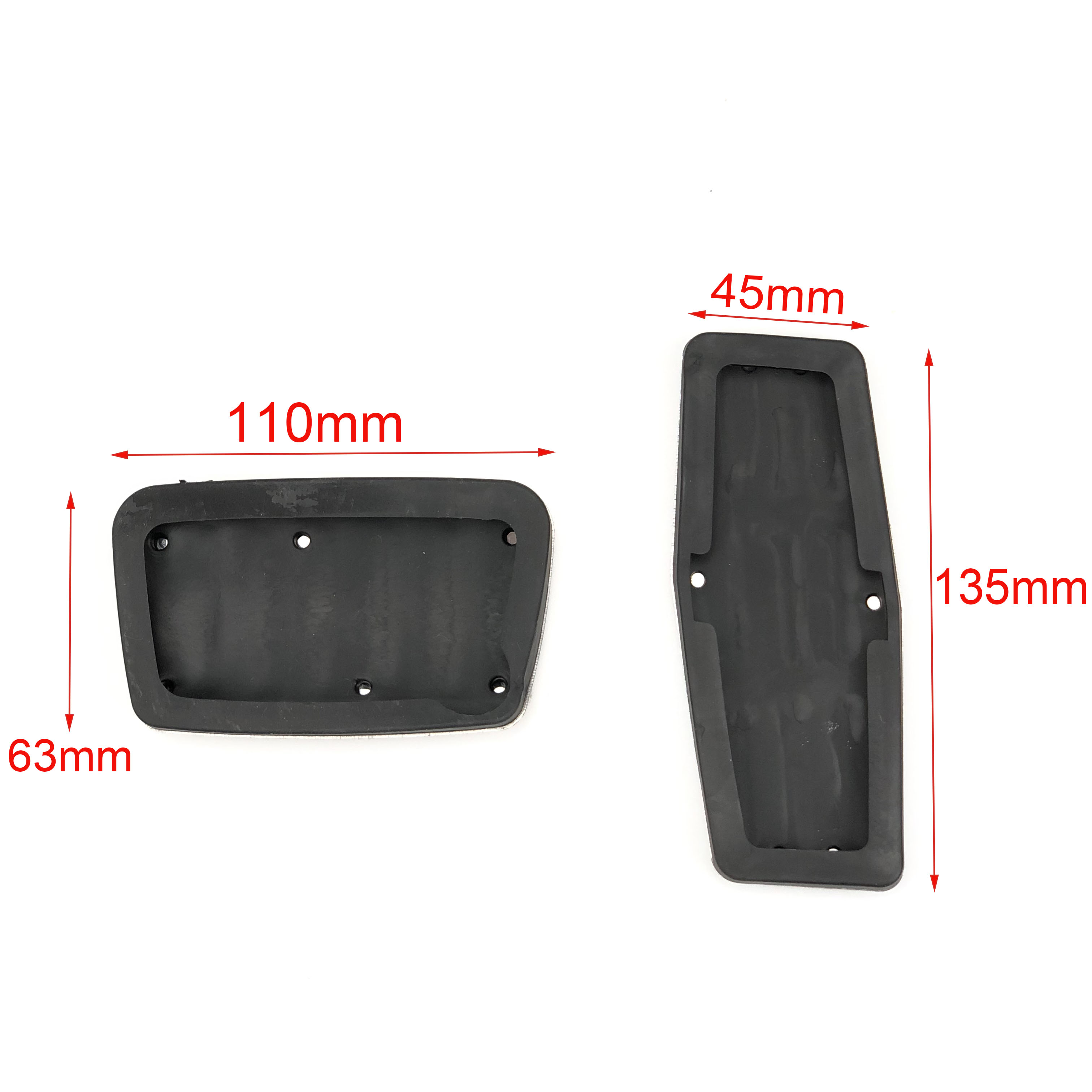 Car Accessories Stainless Steel Accelerator Gas Brake Pedal Case For Opel Mokka ASTRA J H GTC Insignia Vauxhall Insigni