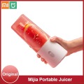 Xiaomi Mijia Portable Juicer Electric Blender Mixer 350ml Rechargeable Fruit Vegetable Blender Quick Juicing Machine