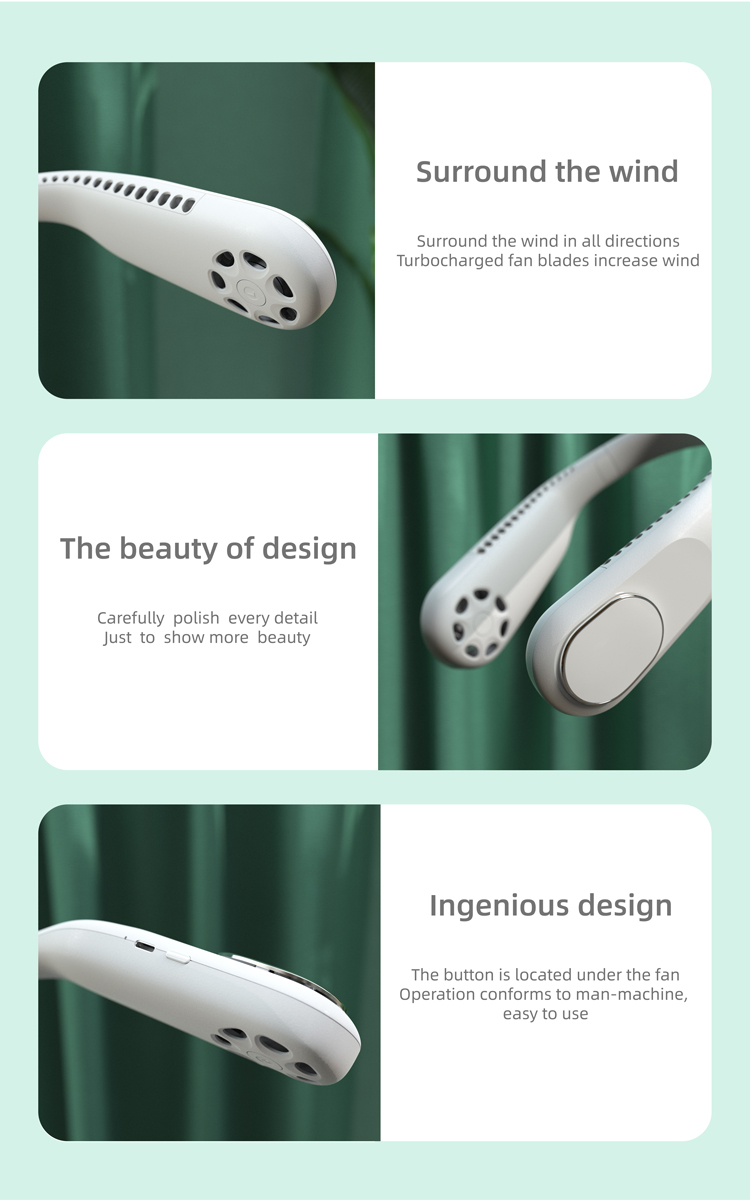 Portable Neck Fan