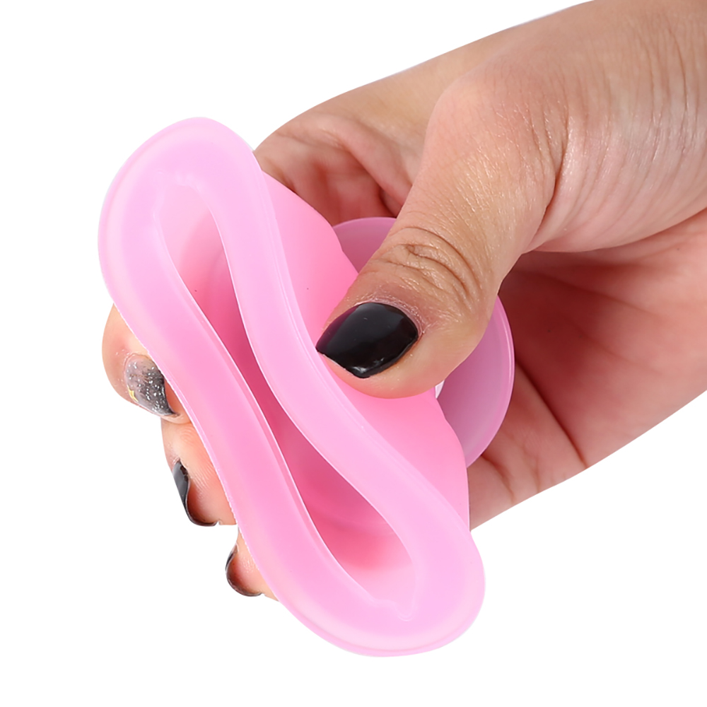 2Pcs Pink Silicone Vacuum Cupping Cup Strong Suction Body Massage Chinese Medical Acupoint Therapy Slimming Detoxification