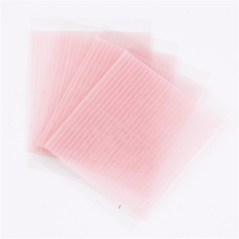 100Pcs/Pack Invisible Double Eyelid Tape Magic Eyelid Stickers Double Sided Strip Adhesive Fiber Stretch Objects For Eye Tools
