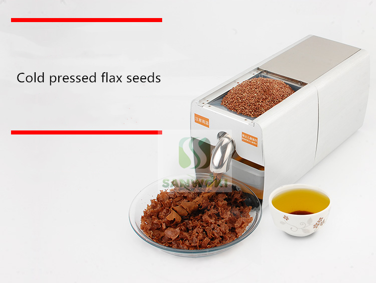 Automatic soybean Oil Presser Cold Pressing Oil Machine Oil Cold Press Machine Sunflower Seeds Oil Extracting machine oil maker