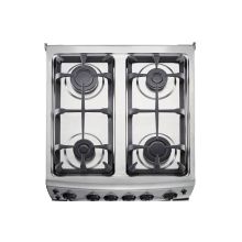 4 Burners Stainless Gas Oven With Glass Door